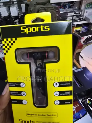 Bluetooth Sports Headset Hi-Fi Earphones Magnetic Earbuds