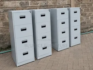 New Lockable 4 Drawer Storing Cabinet