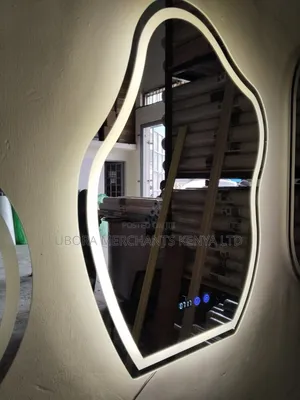 Irregular LED Mirror With Lighting