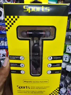 Bluetooth Sports Earbuds Hands-Free Headset With Deep Bass
