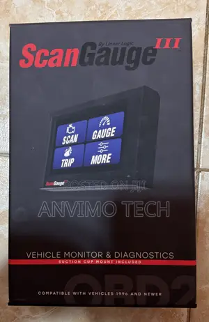 ScanGauge 3 Touch Screen OBD2 Scanner, Digital Gauges Trip Computer