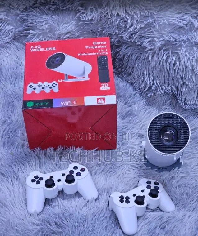 Wireless Game Projector | Mini HD Home Theater Gaming Projector