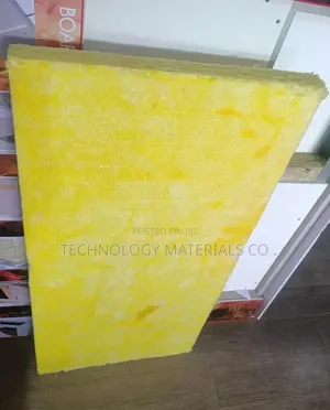 Glass Wool Insulation Board 50mm | Fireproof Acoustic Thermal Block