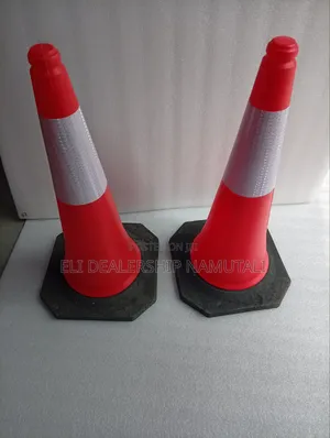 Premium 75cm Reflective Traffic Safety Cone – Durable PVC