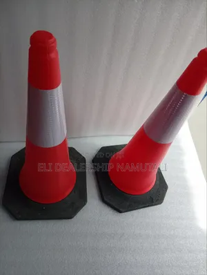 Premium 75cm Reflective Traffic Safety Cone – Durable PVC