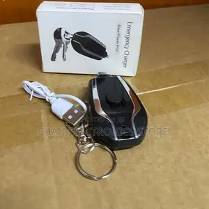 Emergency Charger Power Bank Mini Keychain Portable1500mAh Outdoor