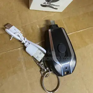 Dust-Proof1500mAh Mini Power Bank Designed Portable Emergency Keychain