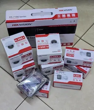 Hikvision 4 Cameras 4 Channel NVR IP Camera IR Package 2MP Kit