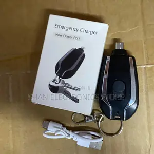 Dust-Proof Keychain Charger 1500mAh Mini Power Bank Designed