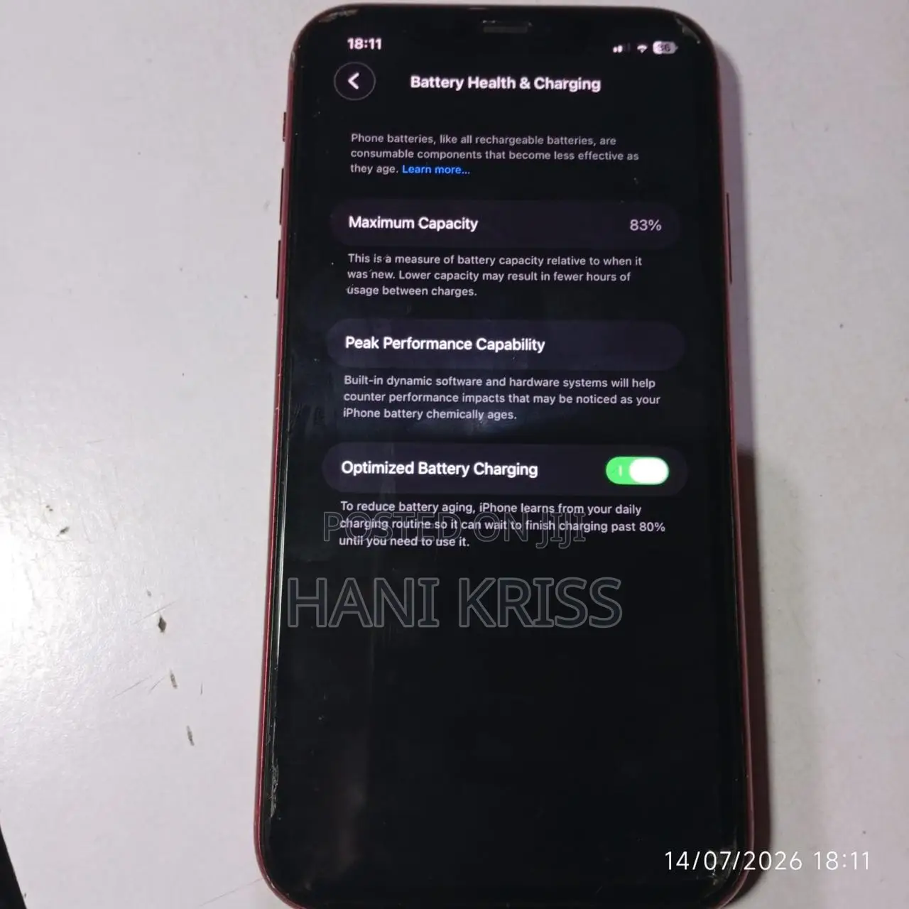 Apple iPhone 11 128 GB Red