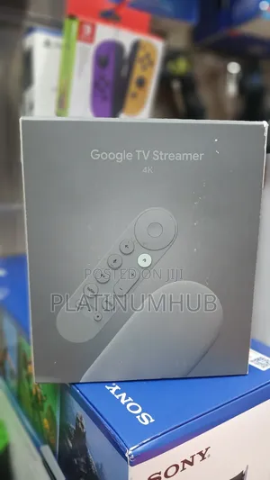 Grey Google TV Streamer
