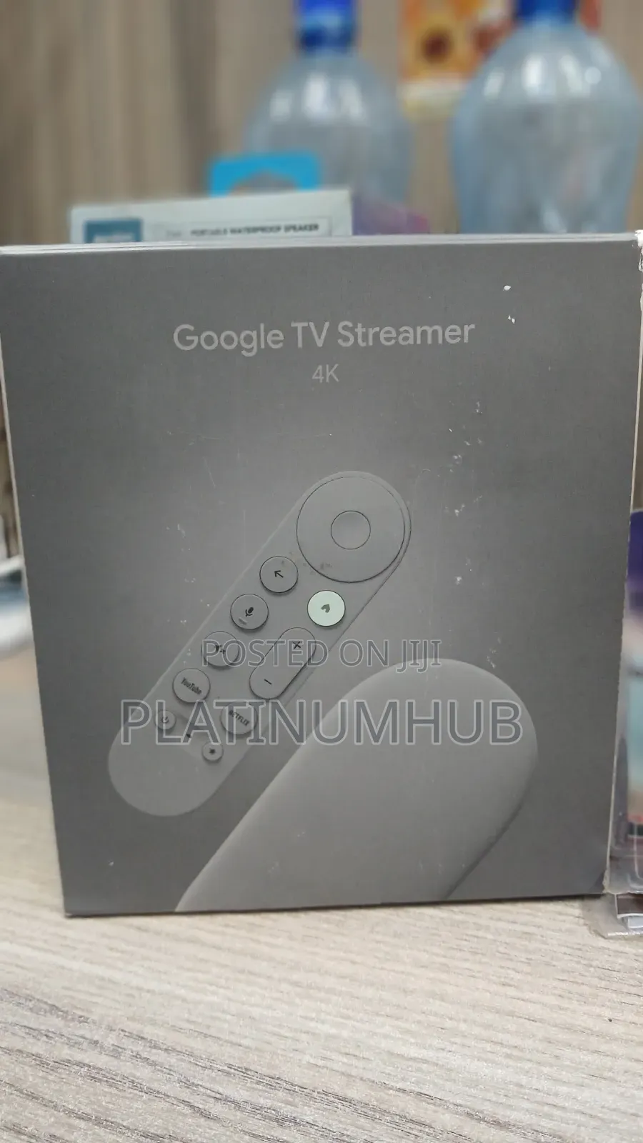 Grey Google TV Streamer