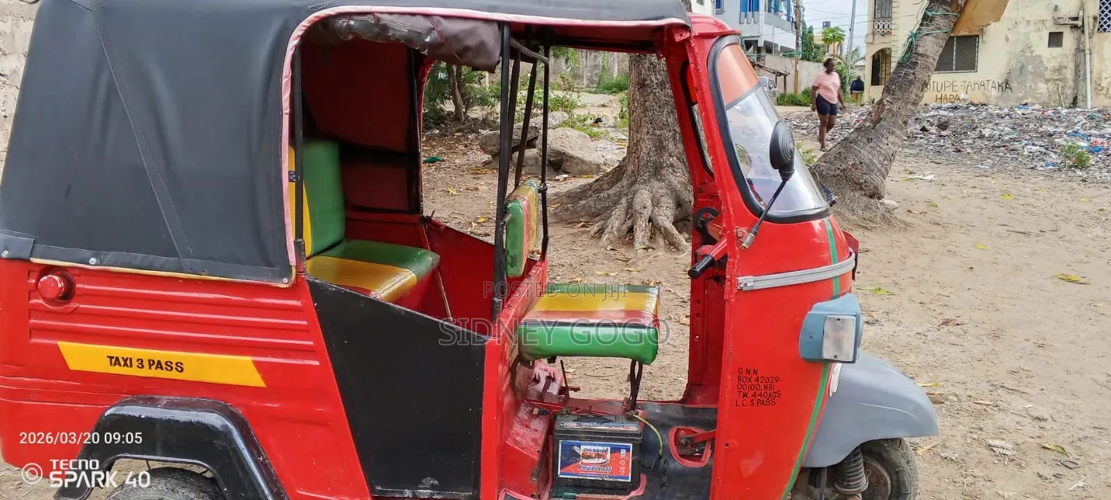 Piaggio Scooter 2019 Red