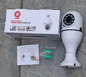 360° Wireless Smart Wi-Fi Light Bulb Security Camera