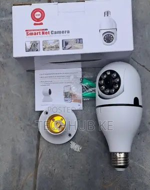 Wireless Wi Fi Security Camera,Light Socket Security Camera Wifi Smart