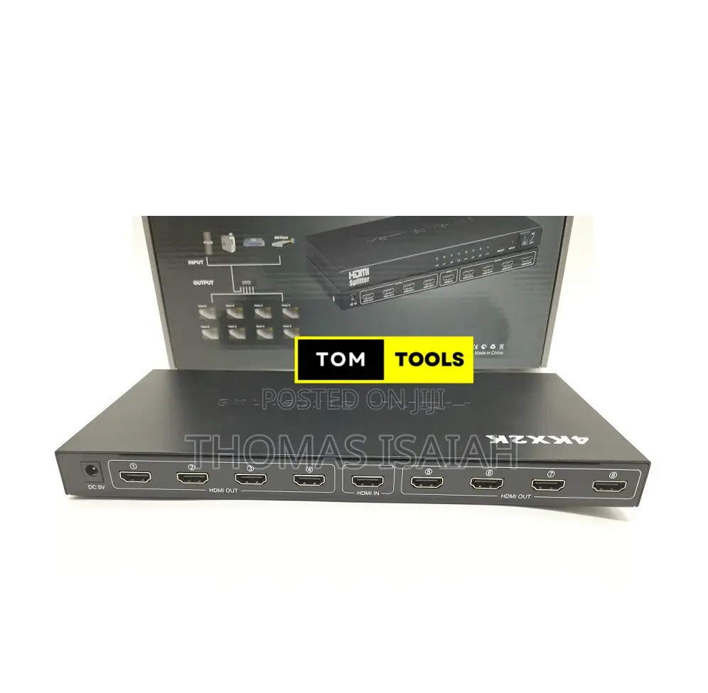 Uhd X 8 Way Hdmi Splitter 1x8