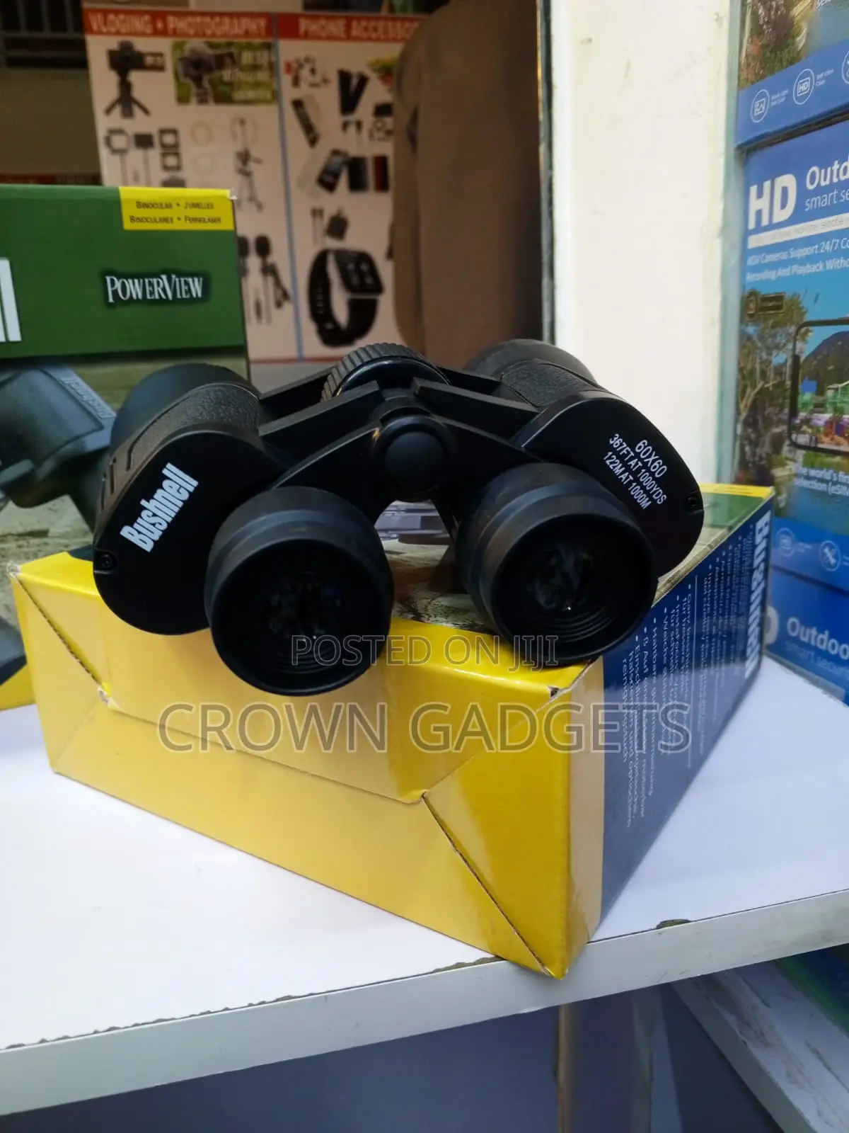 Bushnell PowerView Binoculars 60x60 Multi-Coated Optics