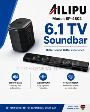 Ailipu 6.1 Channnel Soundbar Wireless Speaker System
