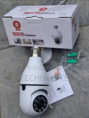 Bulb CCTV V380 Single Bulb Cameras Available in Stock for Security