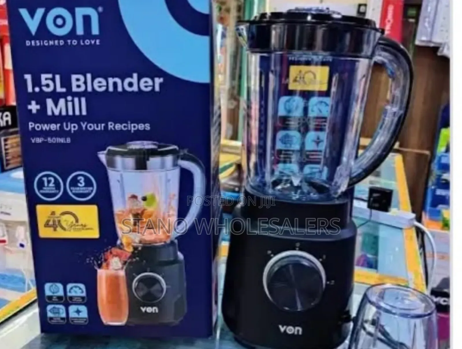Black Von Electric Blender