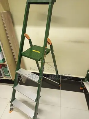 4 Step Steel Folding Step Stool for Home Office