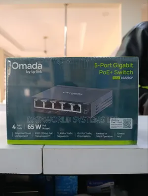 TP-Link ES205GP Omada 5-Port Gigabit Easy Managed POE+ Switch
