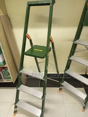 Heavy Duty JDLD1H04 4 Step Steel a-Type Ladder - High Stability