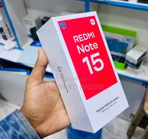 New Xiaomi Redmi Note 15 256 GB Black