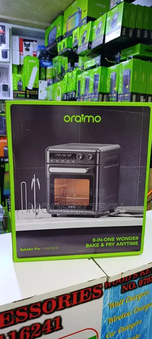 Oraimo BakeAir Pro 8-in-1 20L 230°C Large-Capacity Air Oven