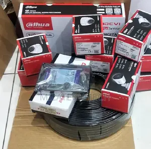 Original Dahua 4 Camera CCTV Kit With Night Vision and Remote Viewing