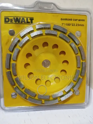 Terrazzo Disk Wheel. DeWalt 7 Inch
