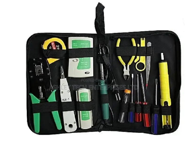 `Professional Networking Tool Kit – Complete LAN Installation Set