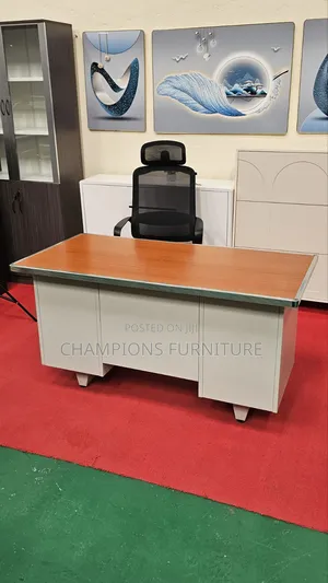 Modern Double Pedestial Desk