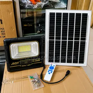 Energy Saving 200W Watts Outdoor Security LED Solar Flood Light