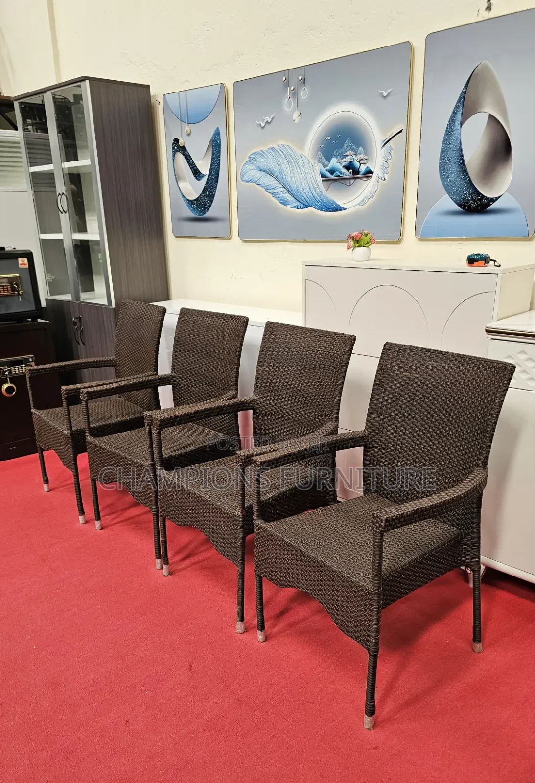 Stackable Rattan Outdoor Armchair