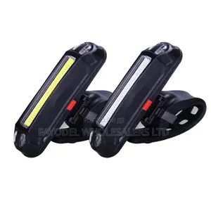 USB Rechargeable COB LED Bicycle Front Light