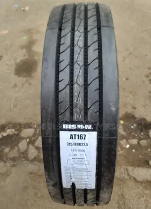 315 /80 R22.5 BISON TYRES AT169 20PR Made in Thailand