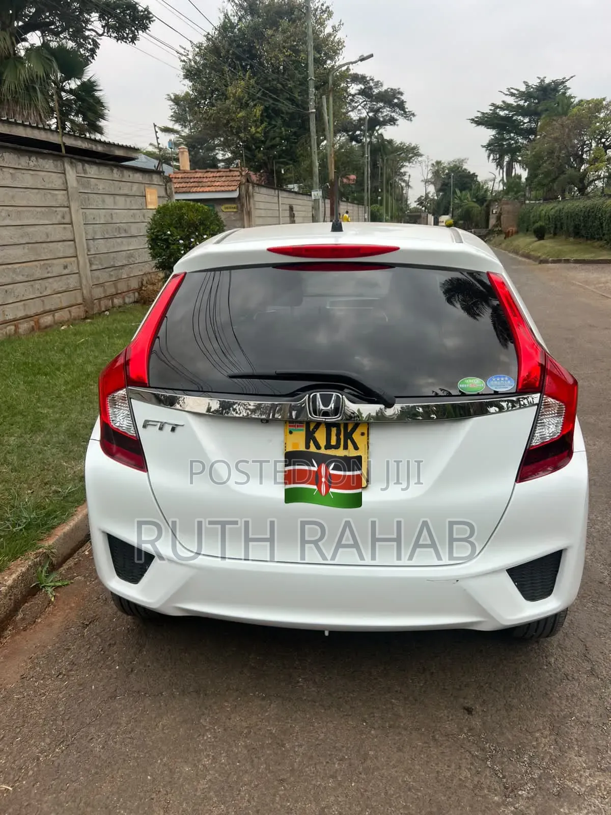 Honda Fit 2016 White