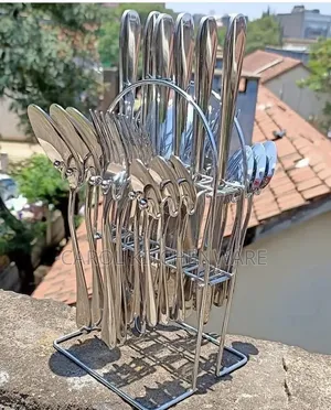 24 PCs Stainless Steel Cutlery Set