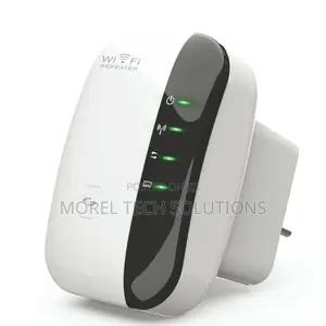 W01 300Mbps Wireless-N WiFi Repeater Universal Wall-Plug RangeExtender