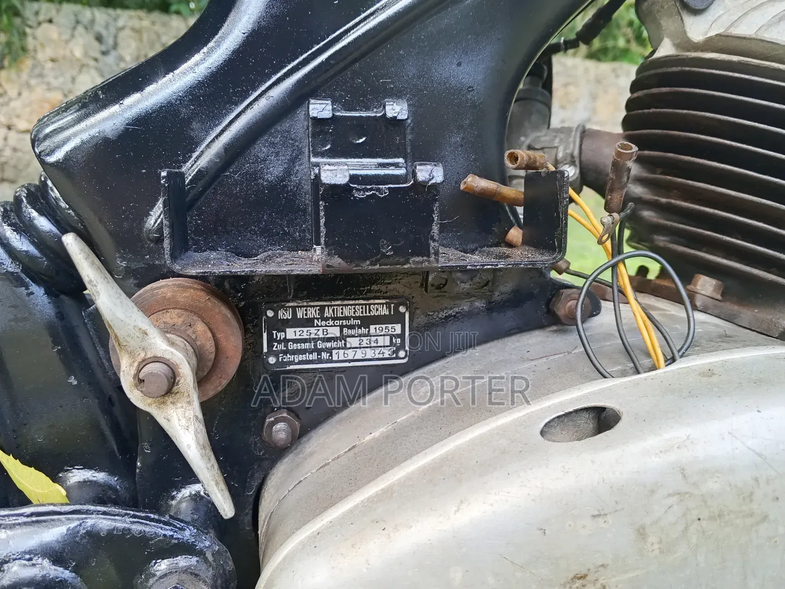 Motorcycle 1976 Silver