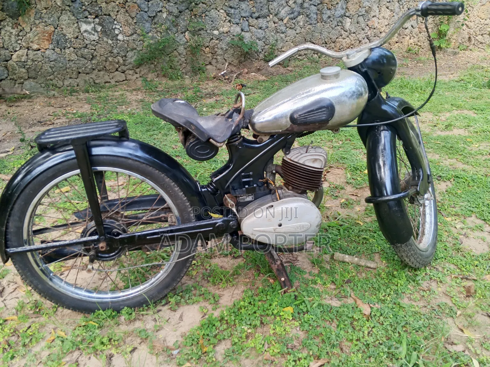 Motorcycle 1976 Silver