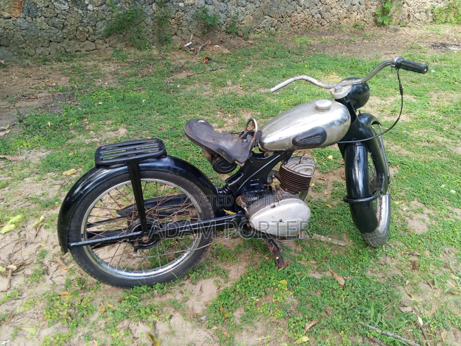 Motorcycle 1976 Silver
