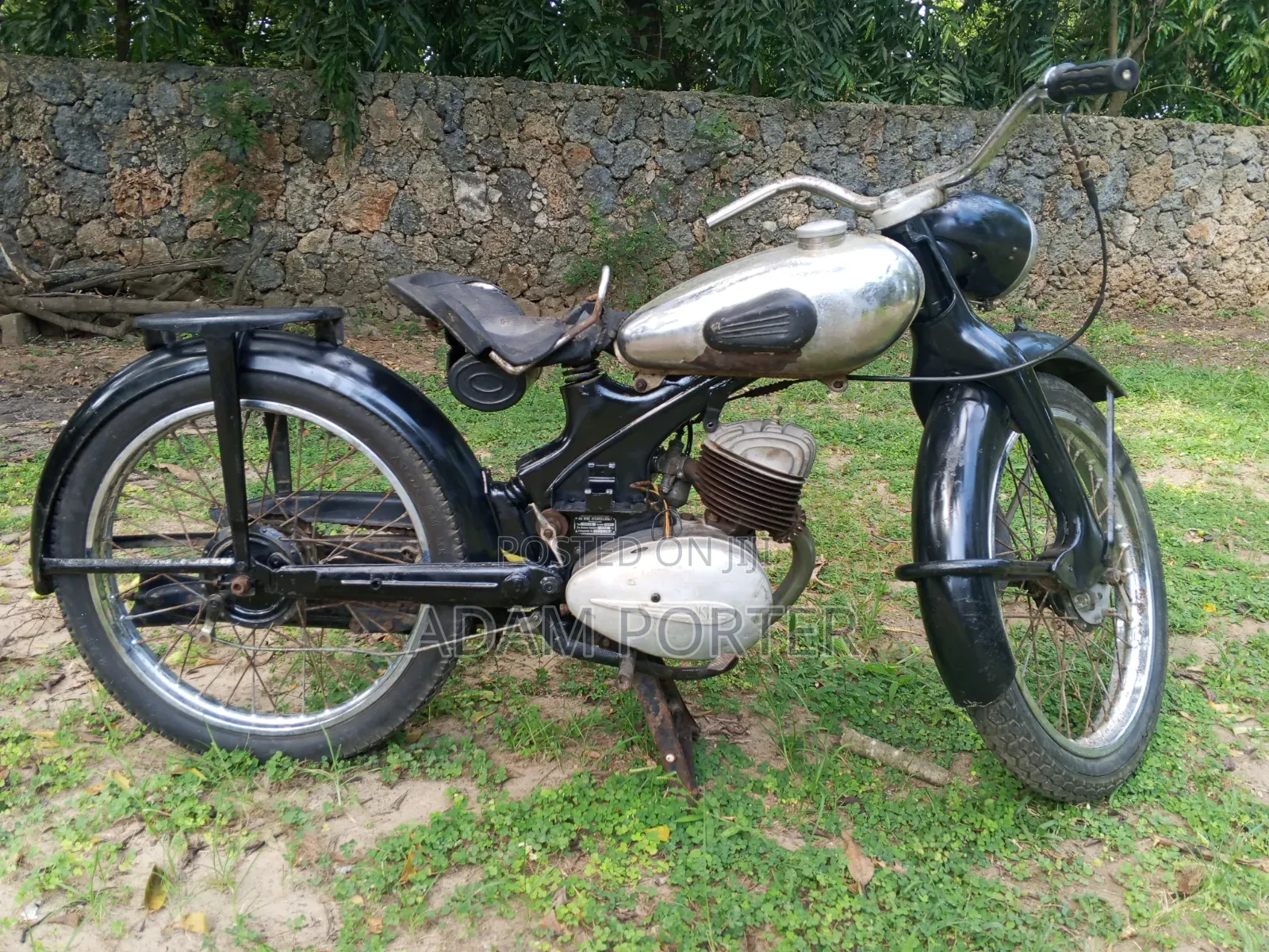 Motorcycle 1976 Silver