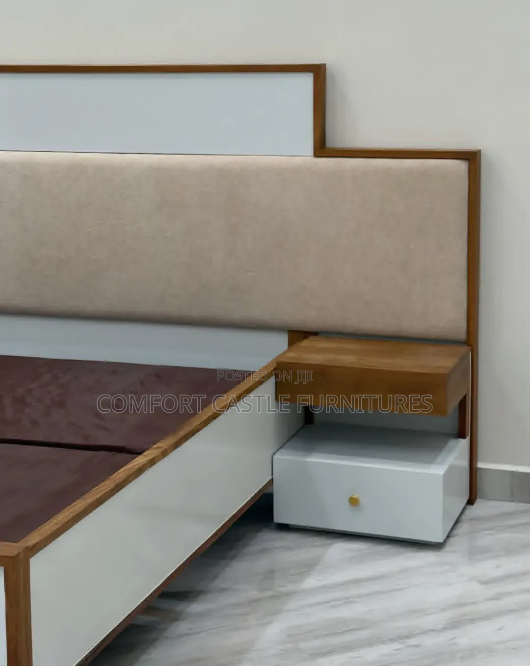 Wooden 6*6 Bed Panel Design