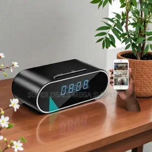 Quality-Assured Ultra HD WiFi Alarm Table Clock Hidden Spy Camera