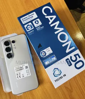 New Tecno Camon 50 Pro 256 GB Gray