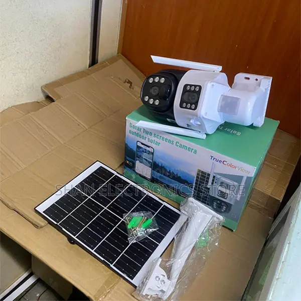 Solar-Powered Design 4G Dual Lens Wide-Angle PTZ 360°