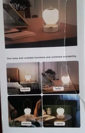 Cordless LED Bedside/ Decorative/ Desk Lamp