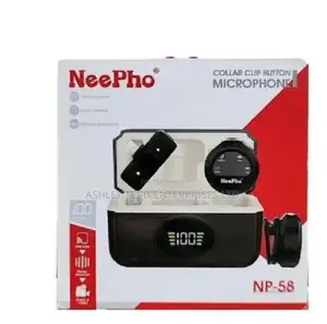 ~%Neepho Wireless Lapel Microphone – Plug Play